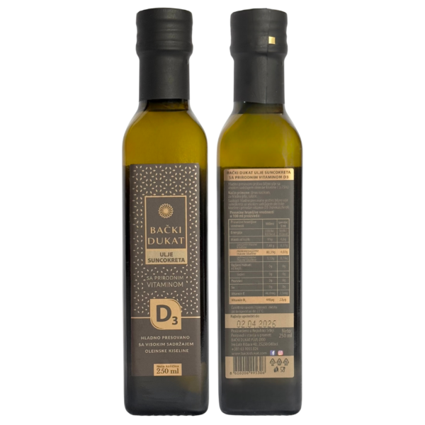 Bački Dukat – Vitamin D3 – 250 ml - Image 3